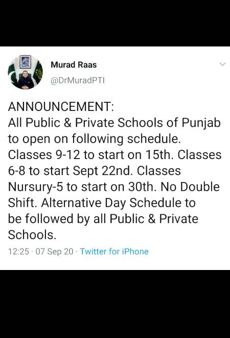Social media post
