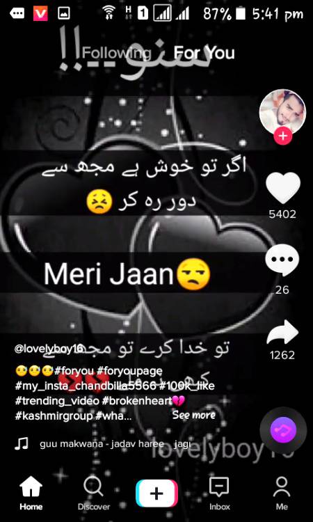 Social media post