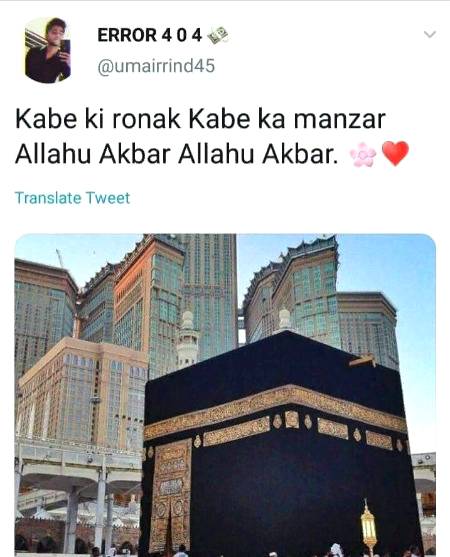 Social media post