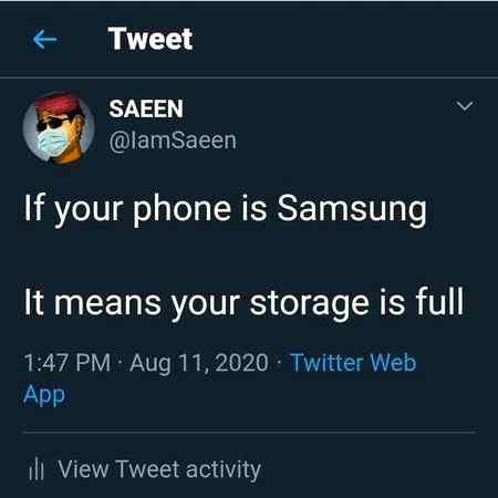 Social media post