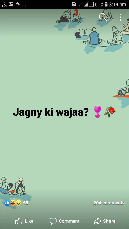 Social media post
