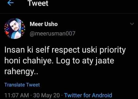 Social media post