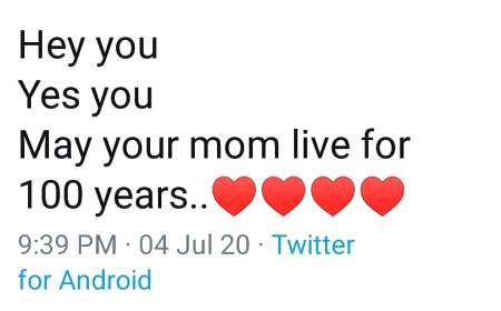 Social media post