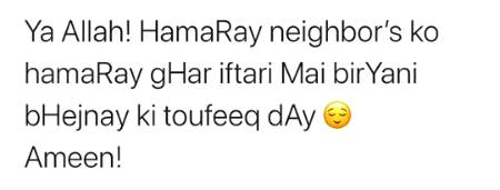 Social media post