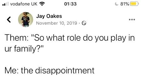 Social media post