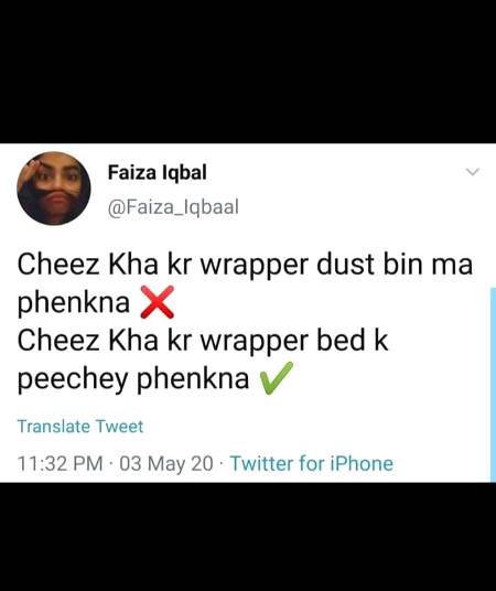 Social media post