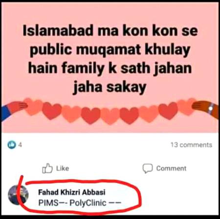 Social media post