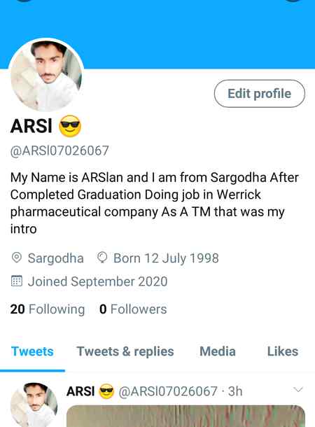 Social media post