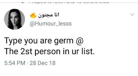 Social media post