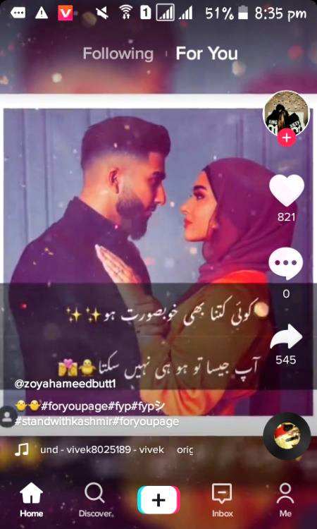 Social media post