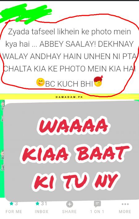 Social media post