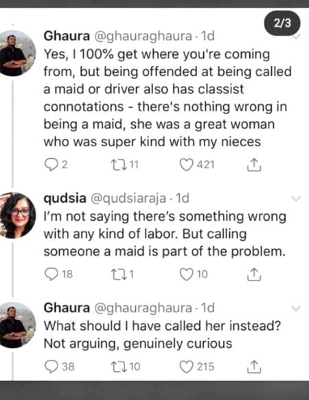 Social media post