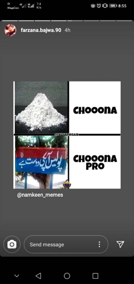Social media post
