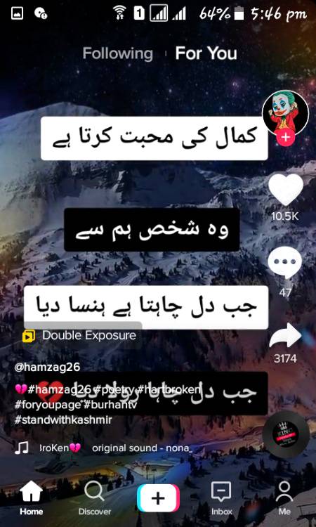 Social media post