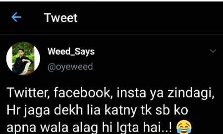 Social media post