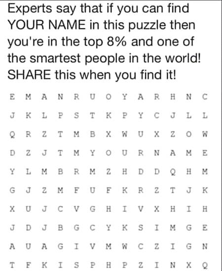 Social media post