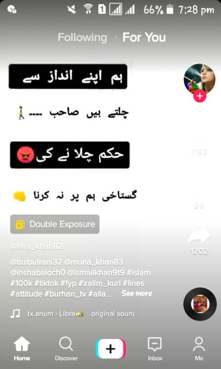 Social media post