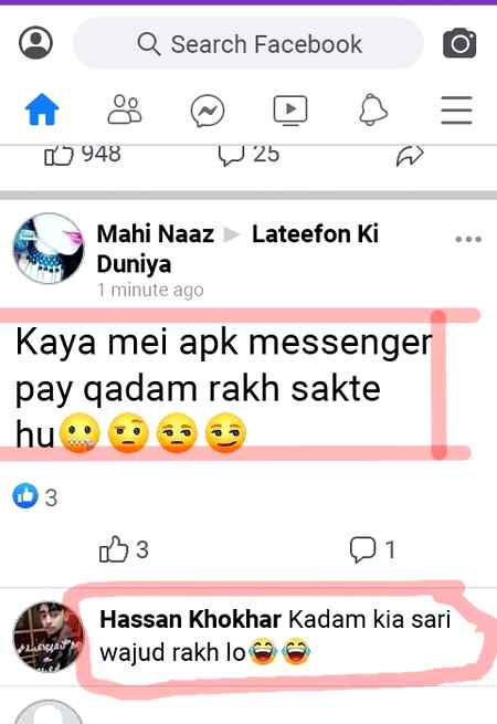 Social media post