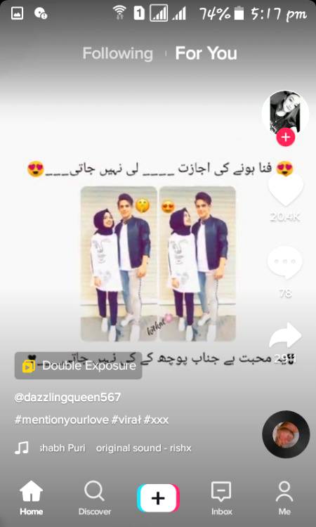 Social media post