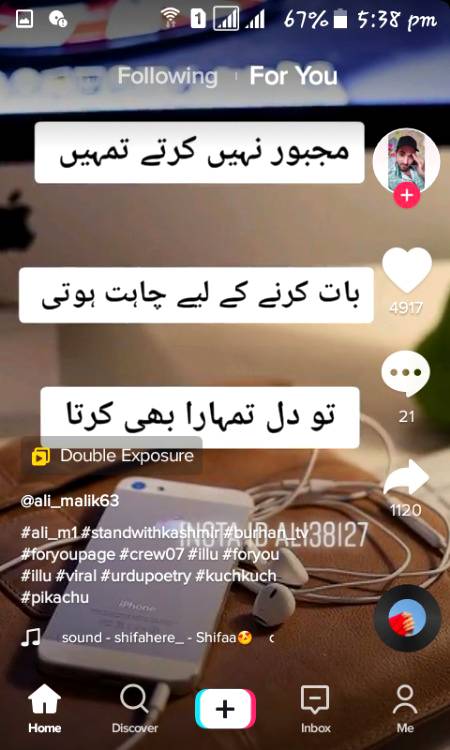 Social media post