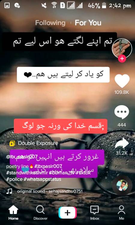 Social media post