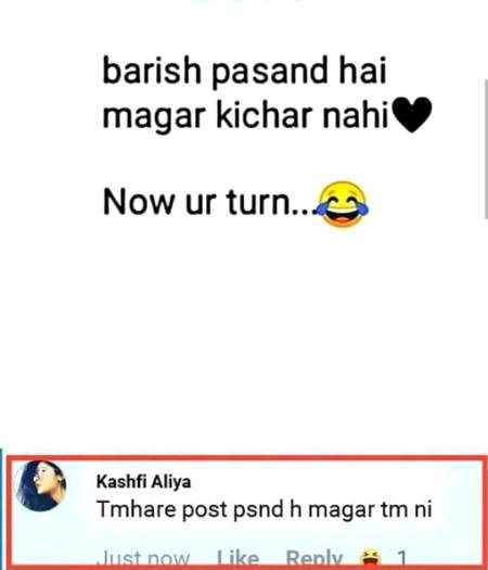 Social media post