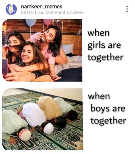 Social media post