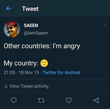 Social media post