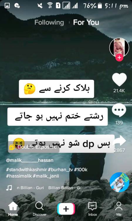 Social media post