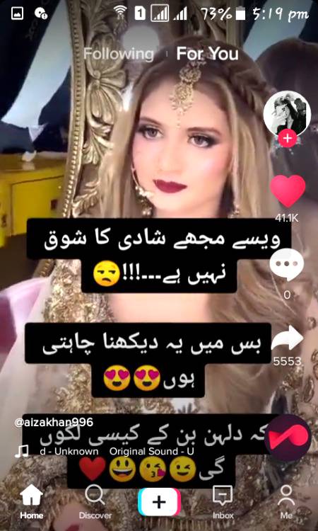 Social media post
