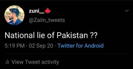 Social media post