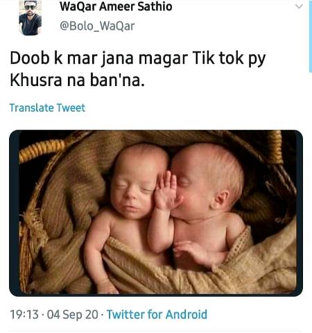 Social media post