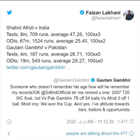 Social media post