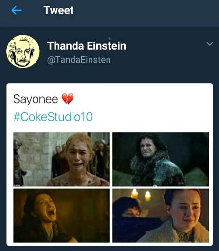 Social media post