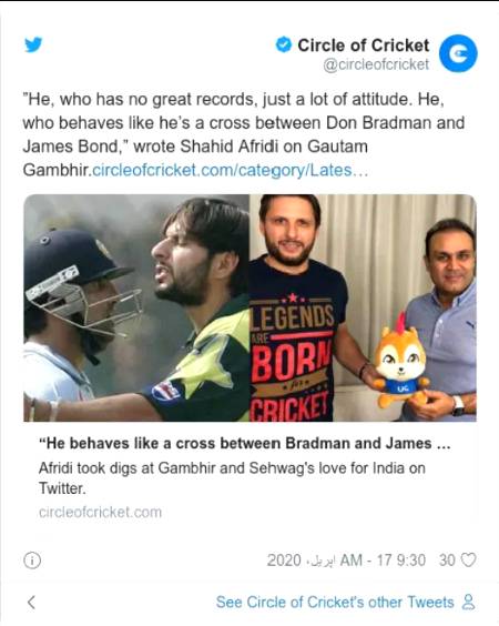 Social media post