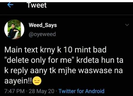 Social media post