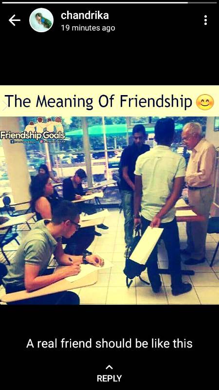 Social media post