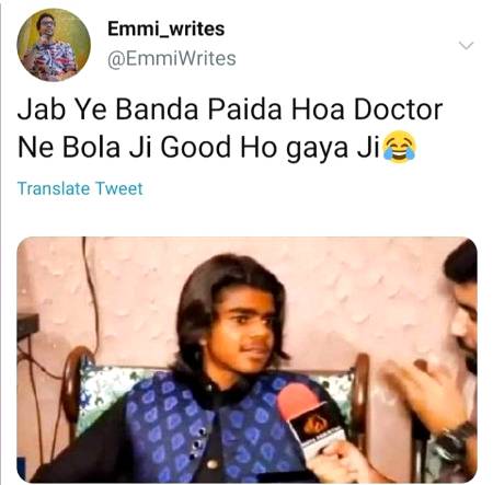 Social media post