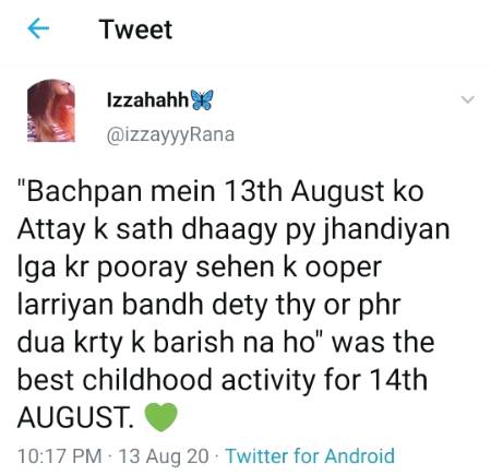 Social media post