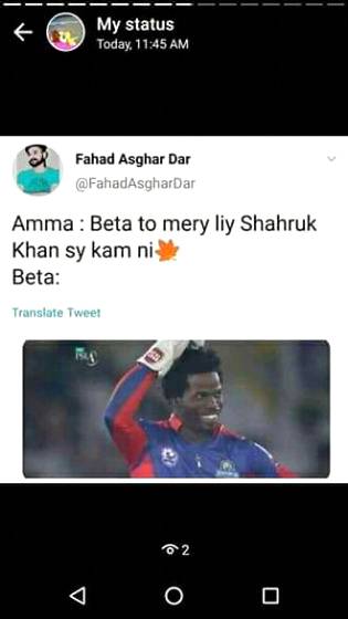 Social media post