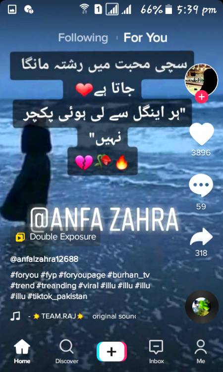 Social media post