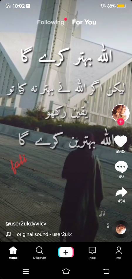 Social media post