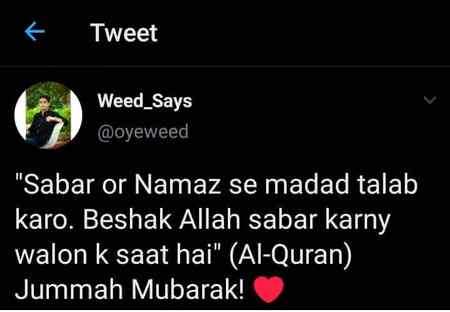 Social media post
