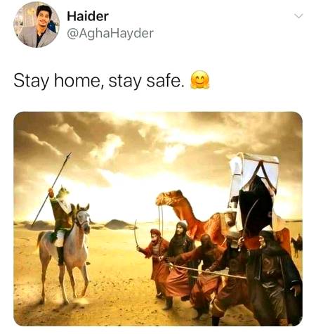 Stay home
