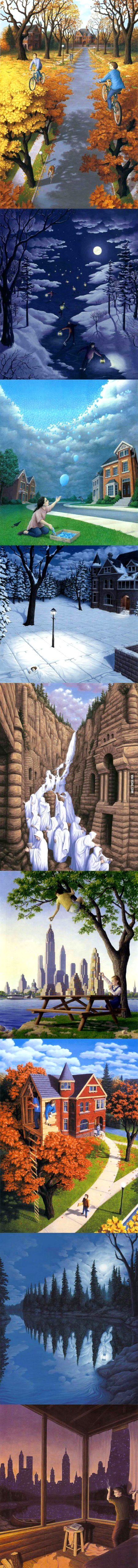 Mind bending painting