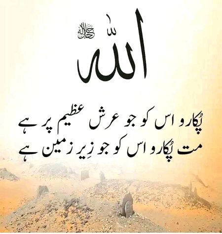 صرف اللہ پاک سے مانگتے رہو۔