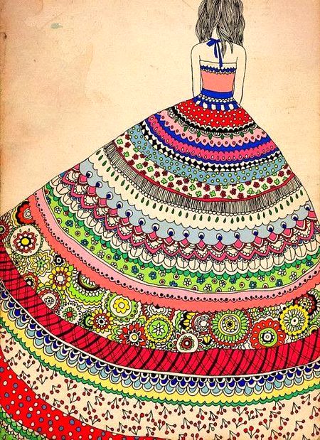 Creative Art Dress 👗