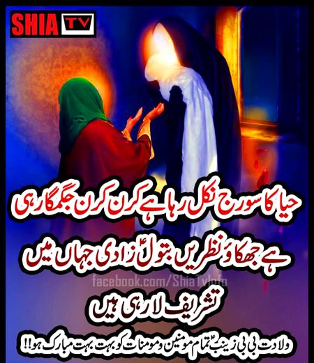 🌺🌺Wiladat_e_bibi zainab s.a tamam mominen ko bht bht mubarak ho💐💐