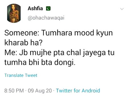 Wese tweet lrkiu vala hai..kbhi aesa hu jata hai khud ko hi pta nhin hota..agreed