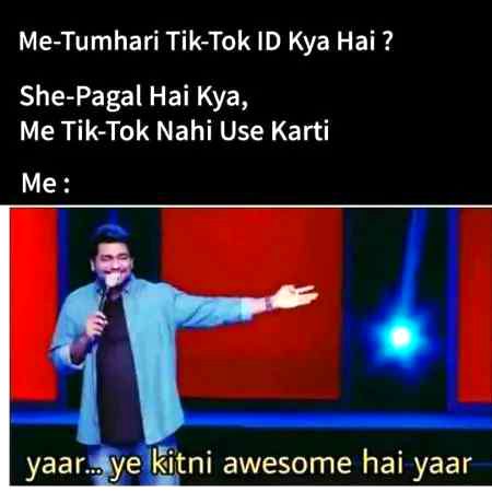 Han na jis trha se aj kal tik tok ki app ke barey main burey feedback a rahe hain.us lehaz se ye bestest creativity hai ..